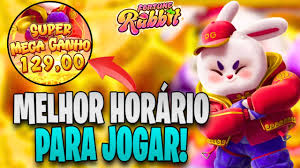 horários fortune rabbit